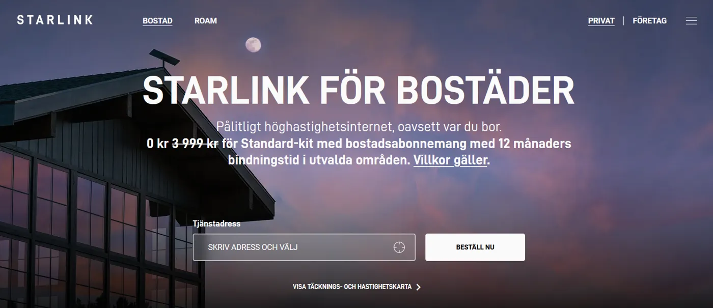 Vad kostar Starlink i Sverige Här är alla aktuella abonnemang
