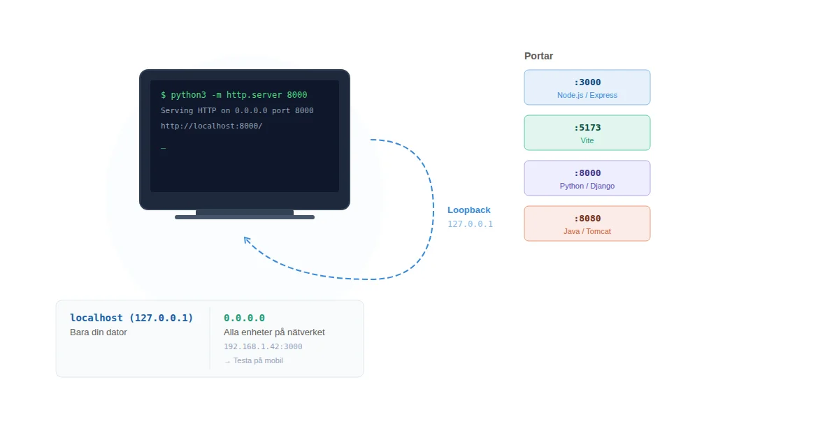 Localhost:3000 Setup Vad är localhost – och hur använder du det för webbutveckling? - MONC